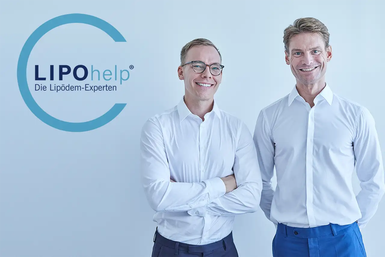 Prof. Heidekrüger und Prof. Broer bei einer Infoveranstaltung zum Thema Lipödem